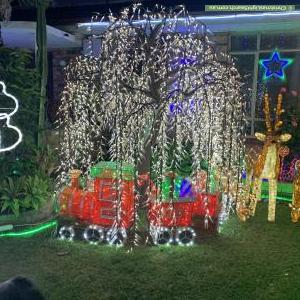 Christmas Light display at 225 Centre Dandenong Road, Cheltenham