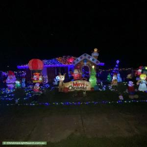 Christmas Light display at 1 Jones Drive, Sebastopol