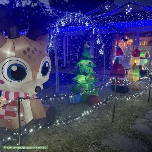 Christmas Light display at 5 Coongan Court, Heathridge