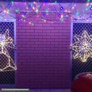 Christmas Light display at 55 Cupania Street, Algester