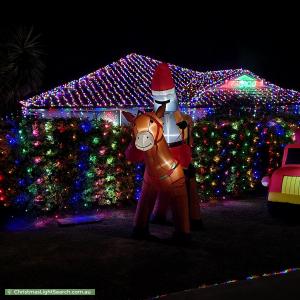Christmas Light display at 38 Pentecost Place, Redland Bay