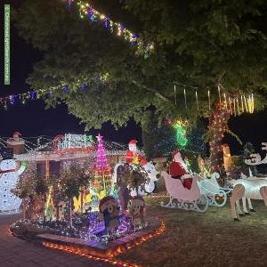 Christmas Light display at 50 Greenridge Court, Wynn Vale