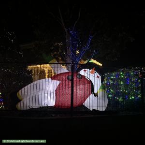 Christmas Light display at 1 Pinecroft Close, Calamvale