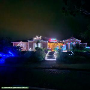 Christmas Light display at  Persimmon Grove, Golden Grove