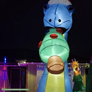 Christmas Light display at  Nadine Street, Munno Para