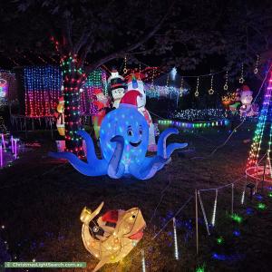 Christmas Light display at 13 Mawson Terrace, Moss Vale