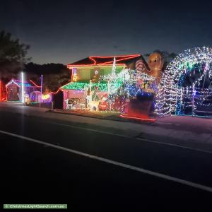 Christmas Light display at 77 O'Connor Circuit, Calwell