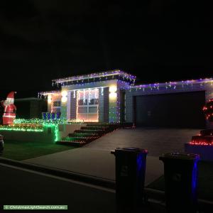 Christmas Light display at  Thorpe Circuit, Oran Park