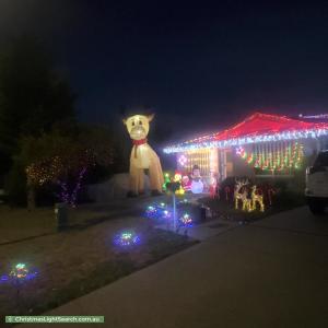 Christmas Light display at 10 Yagan Place, Ngunnawal