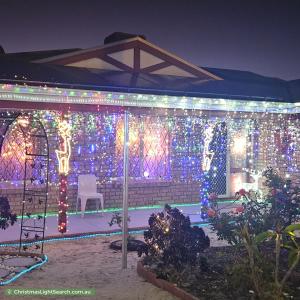 Christmas Light display at 247 Corfield Street, Gosnells