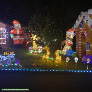 Christmas Light display at 30 Nicola Way, Upper Coomera
