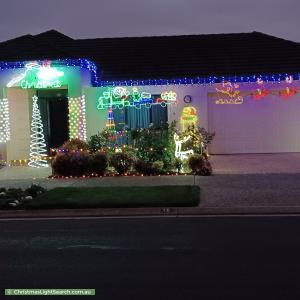 Christmas Light display at  Kingfisher Avenue, Mawson Lakes