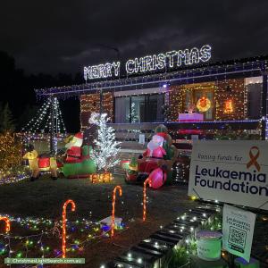 Christmas Light display at 16 Stacy Street, Gowrie