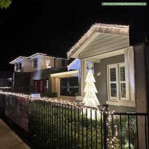 Christmas Light display at 11 Fresco Place, Clyde North
