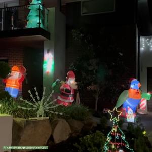Christmas Light display at 36 Alan Watt Crescent, Casey