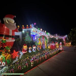 Christmas Light display at 17 Elation Street, Palmview