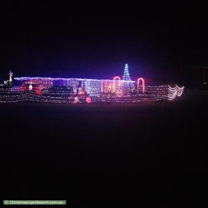 Christmas Light display at 2 Forestlea Place, Morayfield
