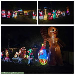 Christmas Light display at 22 Maurice Court, Eagleby