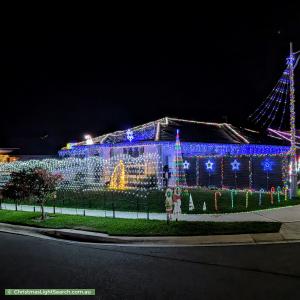 Christmas Light display at 5 Maize Avenue, Spring Farm