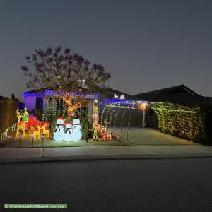 Christmas Light display at 57 Ambersun Avenue, Brabham