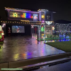 Christmas Light display at 41 William Street, Riverstone