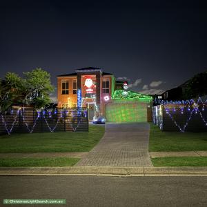 Christmas Light display at 41 Cribb Road, Carindale