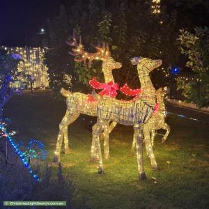 Christmas Light display at 13 Bolton Avenue, Devon Park