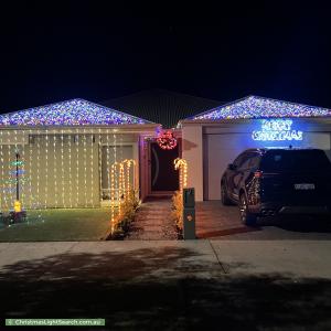 Christmas Light display at 21 Lockhart Street, Coodanup