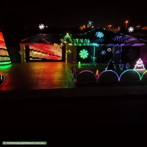 Christmas Light display at  Cormorant Entrance, Eaton