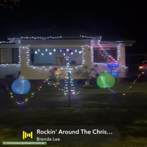 Christmas Light display at 50 Centre Street, Casino