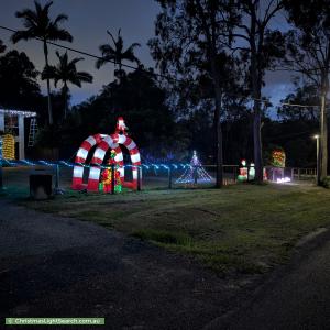 Christmas Light display at 563 Junction Road, Barellan Point