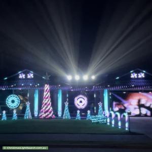 Christmas Light display at 8 Botanical Circuit, Banora Point