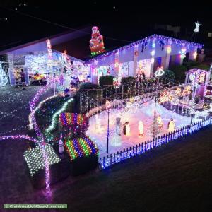 Christmas Light display at 83 Murphy Street, Point Vernon