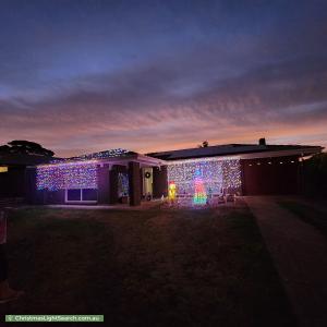 Christmas Light display at 89 Marston Drive, Morphett Vale