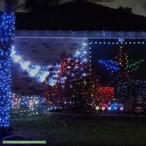 Christmas Light display at 20 Concordia Street, Boondall