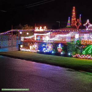 Christmas Light display at 3 Dion Drive, Eagleby
