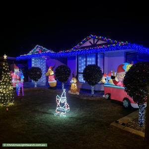 Christmas Light display at 5 Cherry Lane, Paralowie