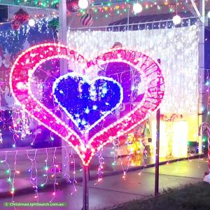 Christmas Light display at 37 Brennan Parade, Strathpine