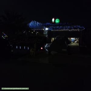 Christmas Light display at 14 Gardener Drive, Point Cook