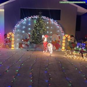Christmas Light display at 207 Fendam Street, Port Kennedy