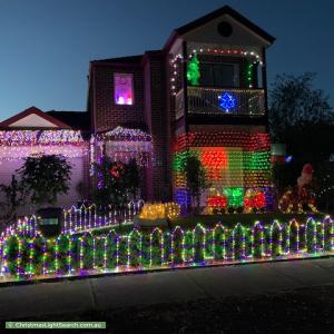 Christmas Light display at 23 Southampton Drive, Point Cook