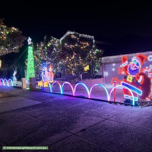 Christmas Light display at  Kitchin Road, South Morang