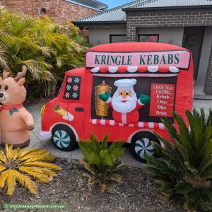 Christmas Light display at 80 Cashel Street, St Marys
