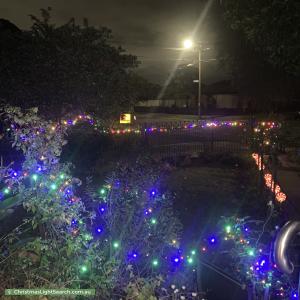 Christmas Light display at 10 Fairmont Street, Kings Park