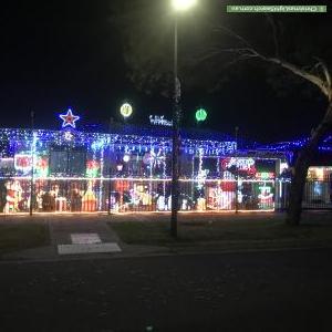 Christmas Light display at 94 Calais Circuit, Cranbourne West