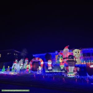 Christmas Light display at 14 Chapman Street, Port Macquarie