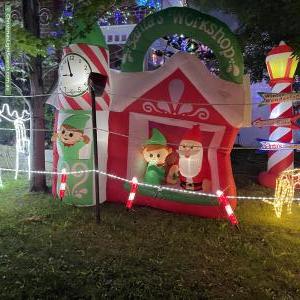 Christmas Light display at 1 Ann Court, Bundoora