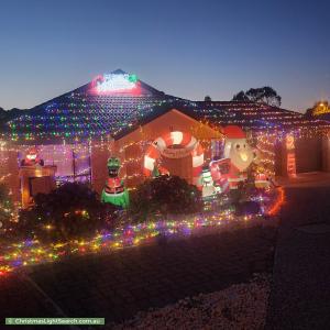 Christmas Light display at 9 Knightley Circuit, Freeling