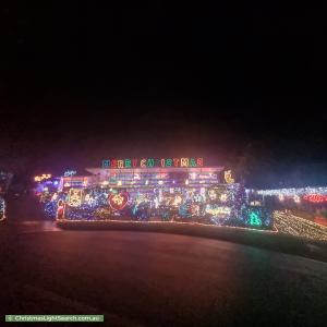 Christmas Light display at Boyd Close, Mooroolbark