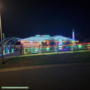 Christmas Light display at 45 Roulston Way, Wallan